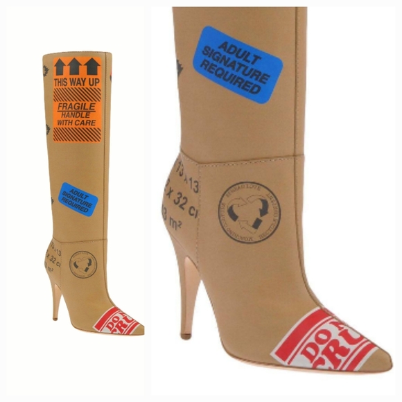 MOSCHINO - UPS mockup tall boots - Picture 6 of 16